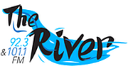 92.3 & 101.1 The River 92.3 & 101.1 The River logo