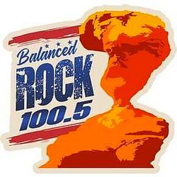 Balanced Rock 100.5 logo