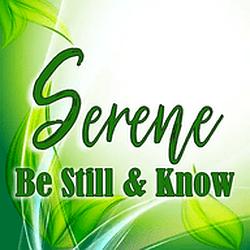 Serene - Be Still & Know logo