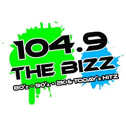 104.9 The Bizz logo