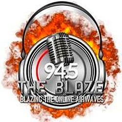 94.5 The Blaze logo
